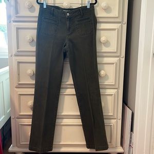 Euc Chico’s Platinum Denim Jeans.